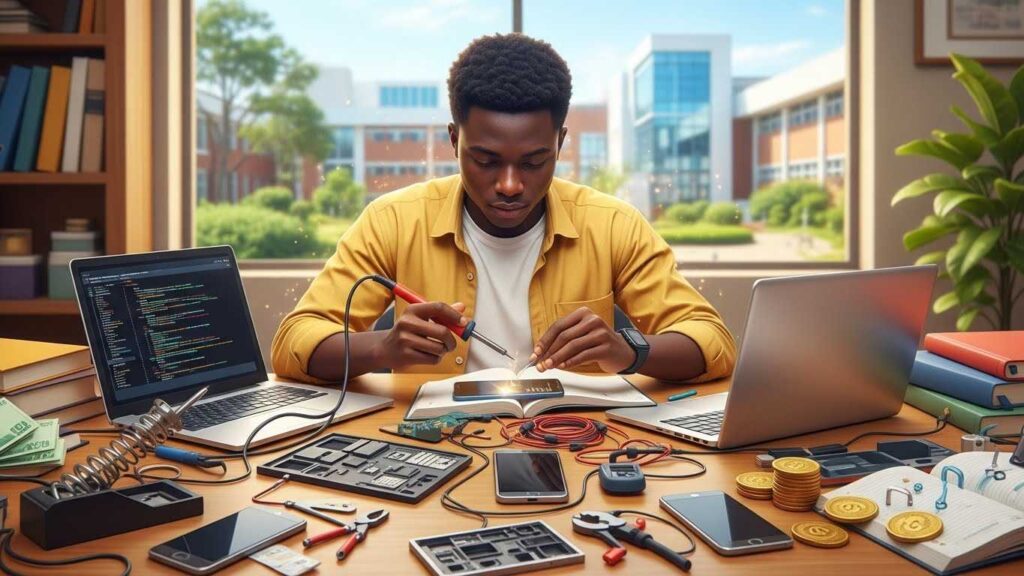 How To Make Money from Phone & Software Fixing as a Nigerian Student
