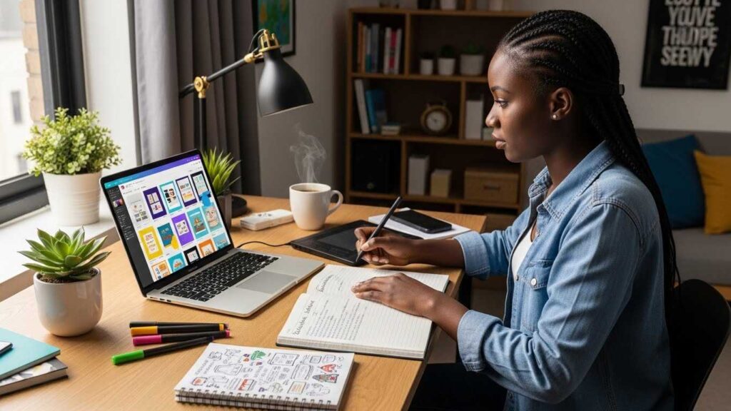 Make Money Now from Canva Templates as a Nigerian Student